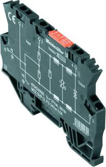 MCZ SERIES, Surge protection for instrumentation and control, 24 V, Surge protection for measurement and control Weidmüller MCZ OVP CL FG 24VUC 0,5A 8