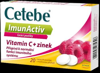 Cetebe Imunactiv malina 20 pastilek