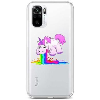 TopQ Xiaomi Redmi Note 10 silikon Rainbow Splash 59054 (Sun-59054)