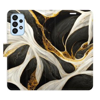 Flipové pouzdro iSaprio - BlackGold Marble - Samsung Galaxy A33 5G