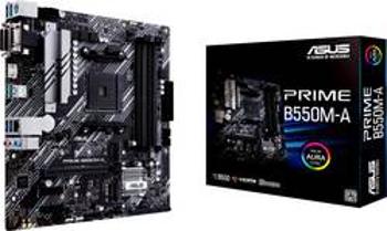 Základní deska Asus PRIME B550M-A Socket AMD AM4 Tvarový faktor Micro-ATX Čipová sada základní desky AMD® B550