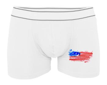Pánské boxerky Contrast USA water flag