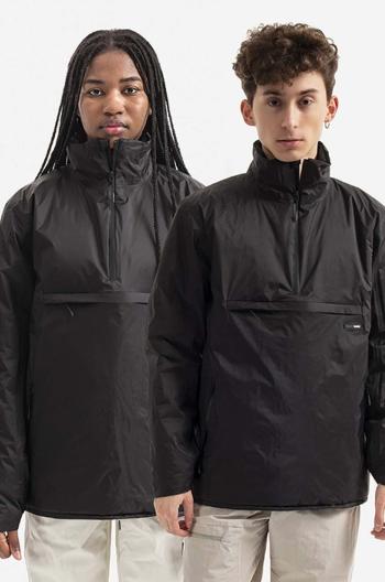 Bunda Rains Padded Nylon Anorak 15490 BLACK černá barva, přechodná