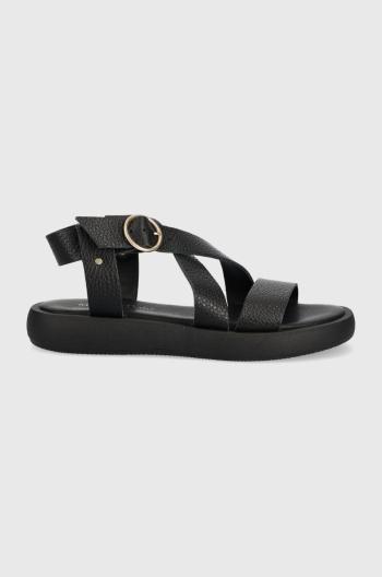 Kožené sandály Marc O'Polo Susan dámské, černá barva