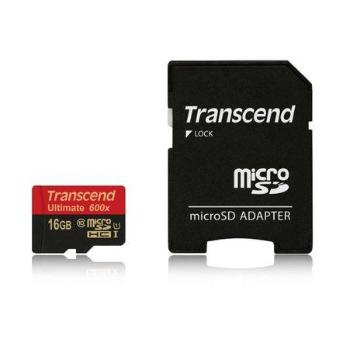 Transcend microSDHC 16GB UHS-I U1 TS16GUSDHC10U1