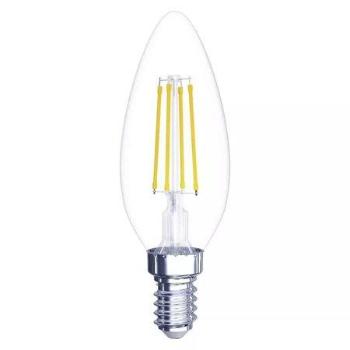 Emos LED žárovka Filament Candle 6W E14 neutrální bílá