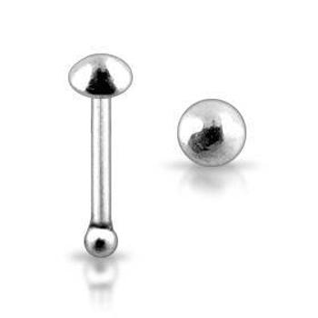 Šperky4U Stříbrný piercing do nosu - půlkulička - N01033