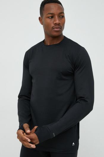 Funkční triko s dlouhým rukávem Burton černá barva