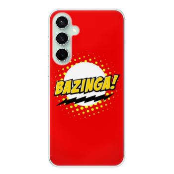 Odolné silikonové pouzdro iSaprio - Bazinga 01 - Samsung Galaxy S23 FE