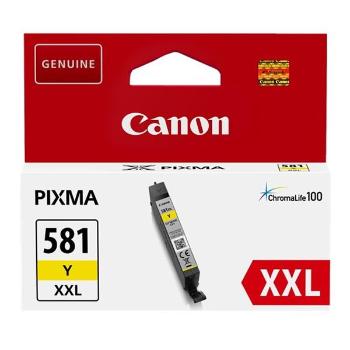 CANON CLI-581-Y XXL Y - originální cartridge, žlutá, 11,7ml