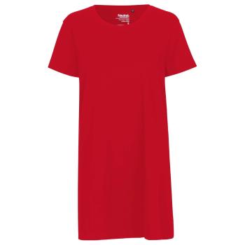 Neutral Dámské dlouhé tričko z organické Fairtrade bavlny - Červená | XL