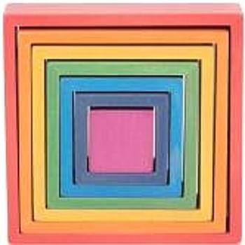 TickIt Duha čtverce Rainbow Architect Squares (795)