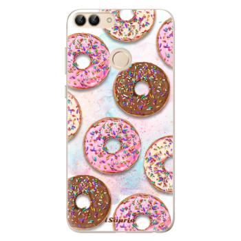 Odolné silikonové pouzdro iSaprio - Donuts 11 - Huawei P Smart