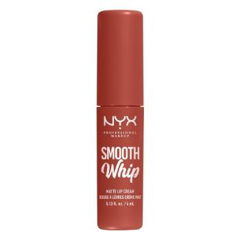NYX Professional Makeup Smooth Whip Matte Lip Cream 4 ml rtěnka pro ženy 07 Pushin Cushion tekutá rtěnka