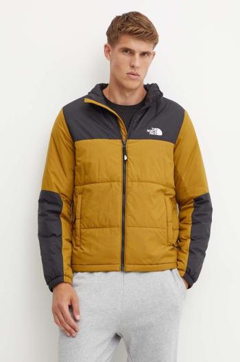 Bunda The North Face Gosei Puffer pánská, zelená barva, přechodná, NF0A87951OB1