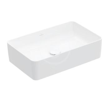 VILLEROY & BOCH Collaro Umyvadlo na desku, 560x360 mm, CeramicPlus, alpská bílá 4A2056R1