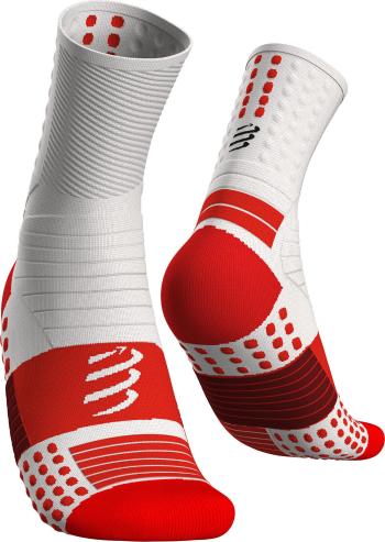 Compressport Pro Marathon White T2 Běžecké ponožky