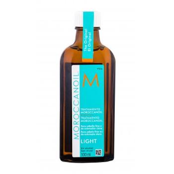 Moroccanoil Treatment Light 100 ml olej na vlasy pro ženy na blond vlasy; na jemné vlasy; na šedivé vlasy