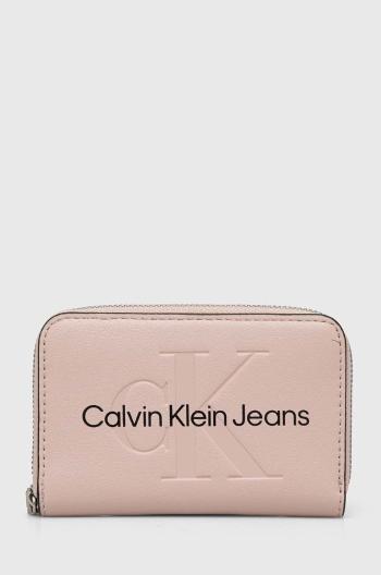 Peněženka Calvin Klein Jeans bílá barva, K60K607229