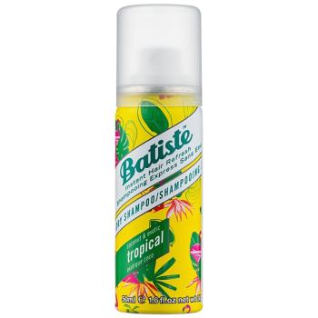 Batiste Coconut & Exotic Tropical suchý šampon pro objem a lesk 50 ml