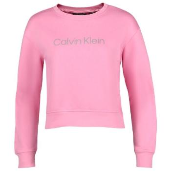 Calvin Klein PW PULLOVER Dámská mikina, růžová, velikost M
