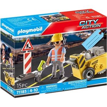 Playmobil 71185 Stavební dělník s frézou (4008789711854)