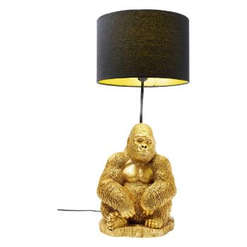 Stolní lampa Monkey Gorilla – zlatá