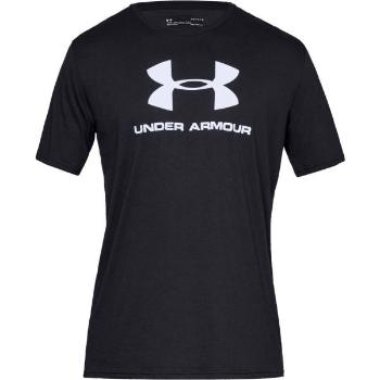 Under Armour SPORTSTYLE LOGO SS Pánské triko, černá, velikost XL