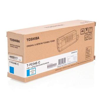 TOSHIBA T-FC34EC - originální toner, azurový, 11500 stran