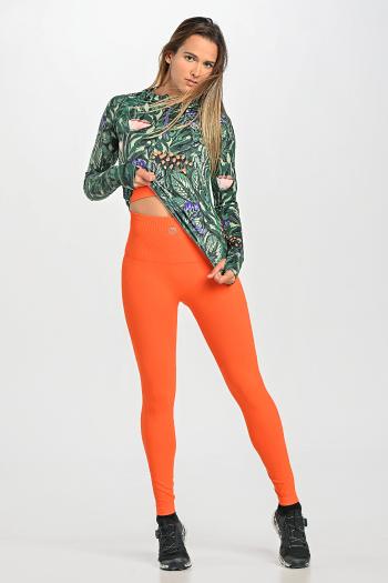 Nessi Sportswear Multisportovní Prodyšné Legíny Ultra ULL-30 Orange Velikost: S/M
