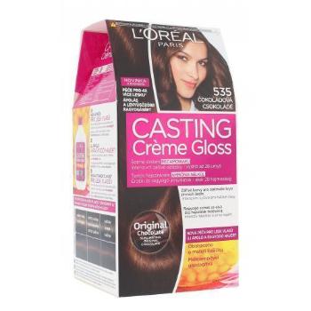L'Oréal Paris Casting Creme Gloss 48 ml barva na vlasy pro ženy 535 Chocolate na barvené vlasy; na všechny typy vlasů