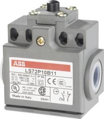 Polohový spínač ABB LS72P10B11 (1SBV011010R1211), 400 V/AC, 1,8 A, šroubovací