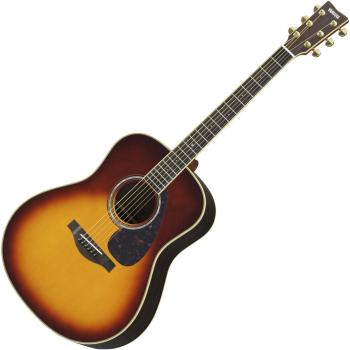 Yamaha LL 6 A.R.E. BS Brown Sunburst Elektroakustická kytara Jumbo