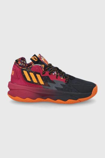 Dětské boty adidas Performance Dame GW3862 fialová barva