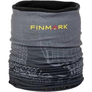 Finmark FSW-250 Dětský Multifunkční šátek s fleecem, tmavě šedá, velikost UNI