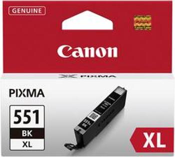 Canon Inkoustová kazeta CLI-551BK XL originál foto černá 6443B001