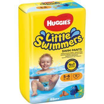 Huggies Little Swimmers 5-6 jednorázové plenkové plavky 12–18 kg 11 ks