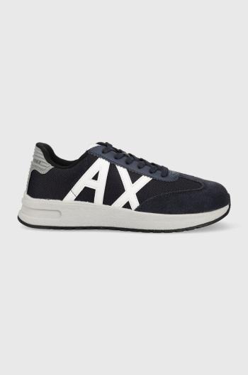 Sneakers boty Armani Exchange XUX071.XV527.S282 tmavomodrá barva, XUX071 XV527 S282