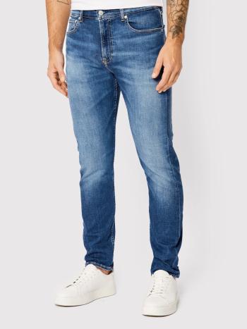 Calvin Klein pánské modré džíny - 34/34 (1BJ)