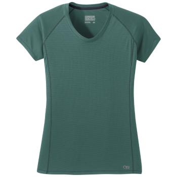 Dámské triko Outdoor Research Women's Echo S/S Tee, blue spruce velikost: M