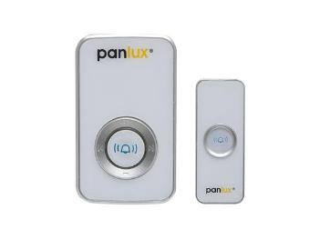 Panlux PN75000001 PANLUX ZVONEK DELUXE bezdrátový  bílo-stříbrný