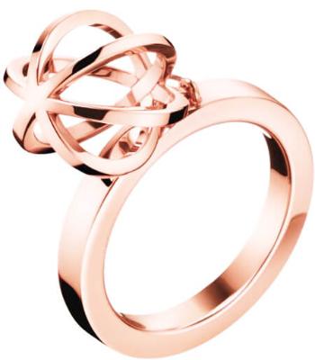 Calvin Klein Originální pozlacený prsten Show KJ4XPR1002 55 mm