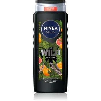 Nivea Men Extreme Wild Fresh Green osvěžující sprchový gel 500 ml