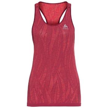 Odlo W BLACKCOMB LIGHT ECO BI TOP CREW NECK SINGLET Dámské funkční tílko, vínová, velikost XS