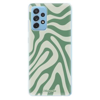 Odolné silikonové pouzdro iSaprio - Zebra Green - Samsung Galaxy A72