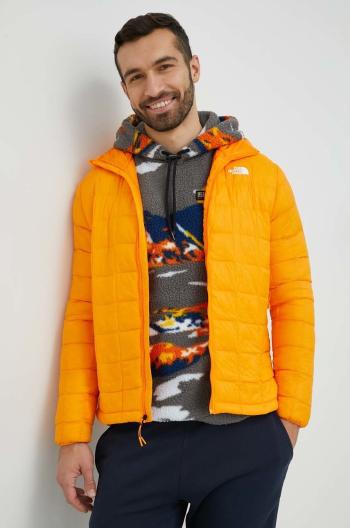 Sportovní bunda The North Face Thermoball Eco 2.0 oranžová barva