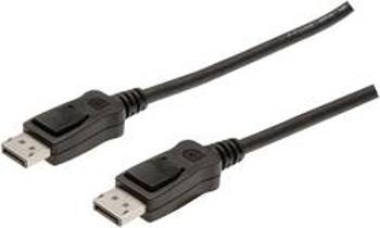 DisplayPort kabel Digitus [1x zástrčka DisplayPort - 1x zástrčka DisplayPort] černá 5.00 m