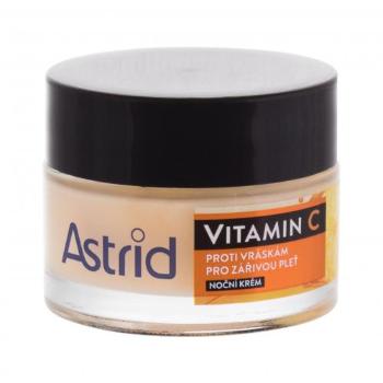 Astrid Vitamin C 50 ml noční pleťový krém W na normální pleť; proti vráskám; na rozjasnění pleti; zpevnění a lifting pleti; na dehydratovanou pleť