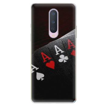 Odolné silikonové pouzdro iSaprio - Poker - OnePlus 8