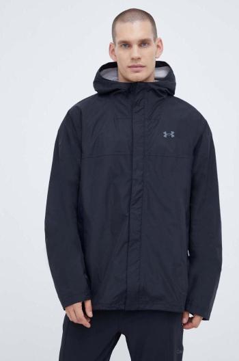 Bunda Under Armour pánská, černá barva, přechodná, 137644